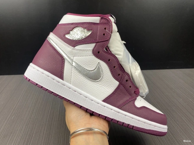 Bmlin Shoes 1 555088-611 OG High Jordan Air Bordeaux 0710